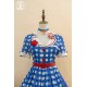 Miss Point Cat Sweetheart American Uniform Style Short Sleeve One Piece(Reservation/Full Payment Without Shipping)